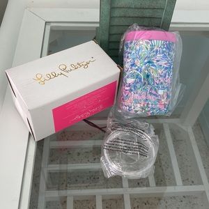 NWT Lilly Pulitzer GWP insulated can tumbler CABANA COCKTAIL